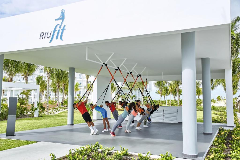 Fitness centrum a/nebo fitness zařízení v ubytování Riu Dunamar - All Inclusive