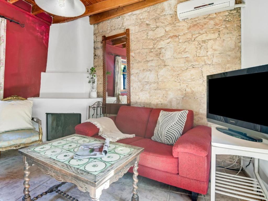 TV a/nebo společenská místnost v ubytování Cornaro House
