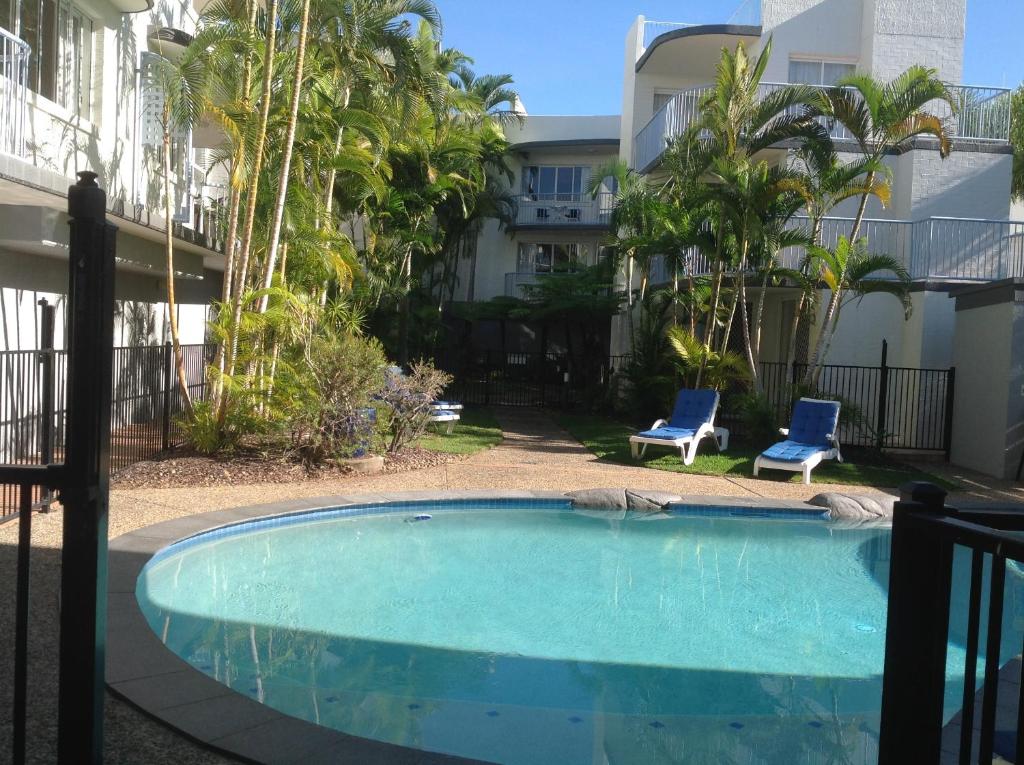 Bazén v ubytování Beachside Mooloolaba nebo v jeho okolí