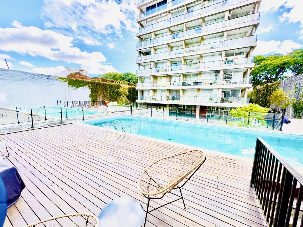 Πισίνα στο ή κοντά στο PALERMO Pont Bleu