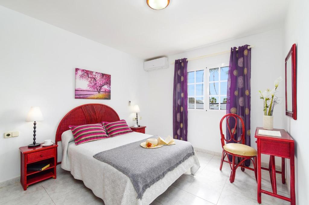 Posteľ alebo postele v izbe v ubytovaní Villa Luz Lanzarote by Villa Plus