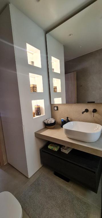 Kúpeľňa v ubytovaní Raki apartment