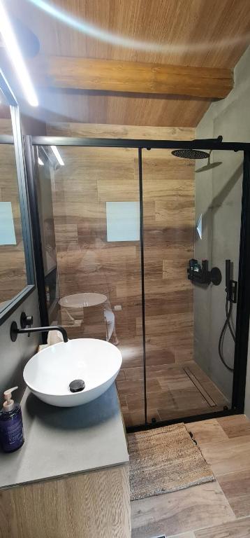 Kúpeľňa v ubytovaní Raki apartment