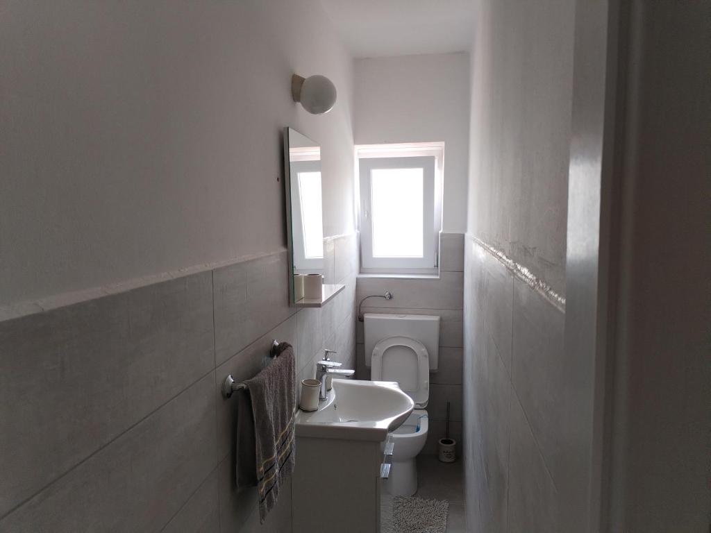 Kúpeľňa v ubytovaní Apartmani Živković