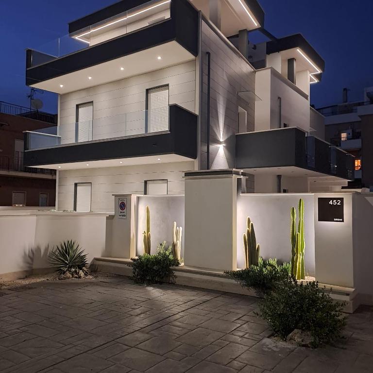 Budova, kde se apartmán nachází