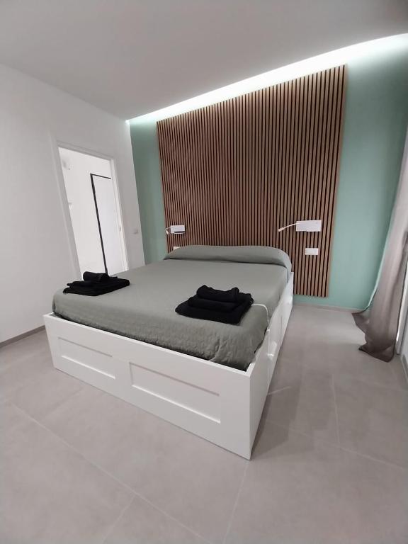 Postel nebo postele na pokoji v ubytování Sirene452