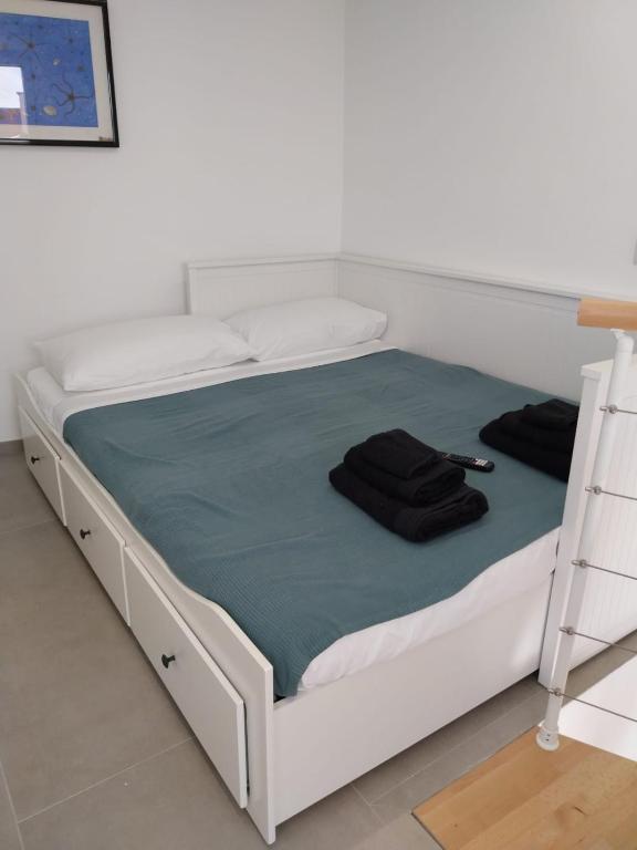 Postel nebo postele na pokoji v ubytování Sirene452