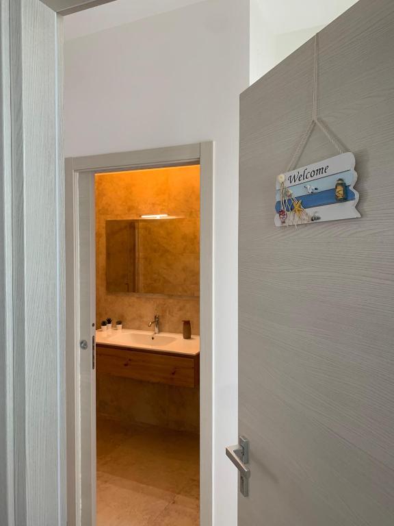 Koupelna v ubytování B&B Casa Prencipe
