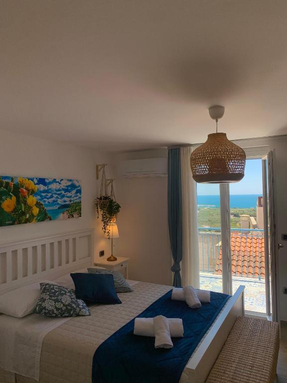 Postel nebo postele na pokoji v ubytování B&B Casa Prencipe