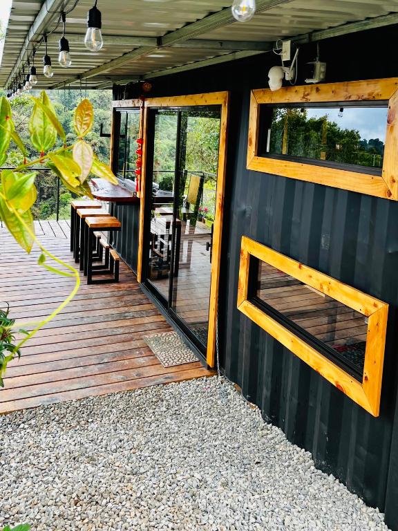 Balkón nebo terasa v ubytování Casa Lulú