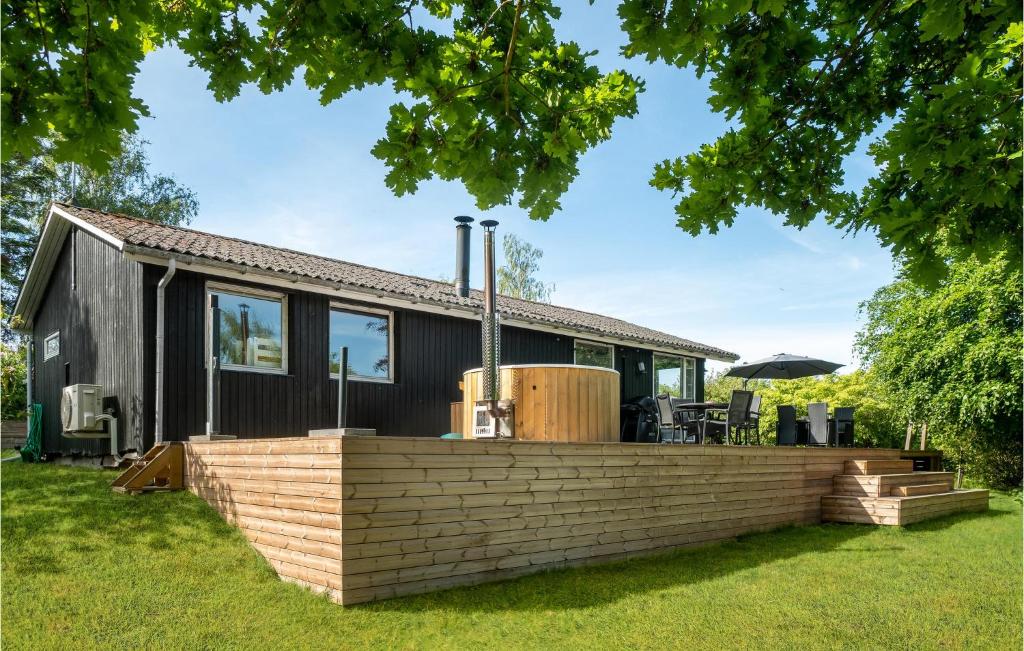 Κήπος έξω από το Stunning Home In Knebel With Wifi