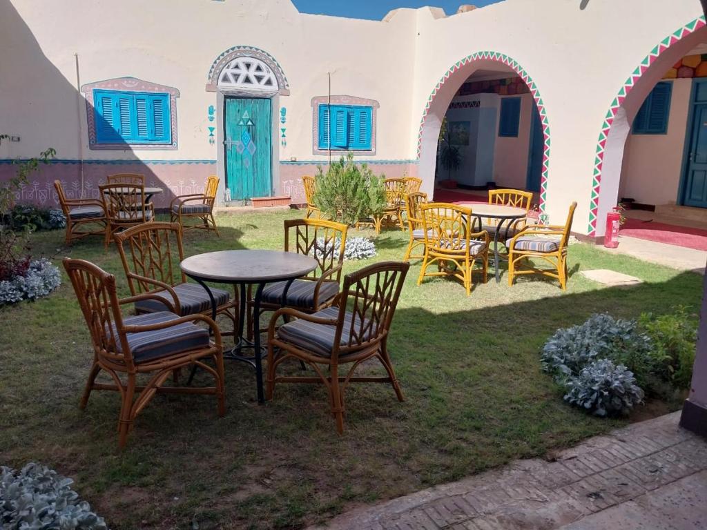 Zahrada ubytování Hllol Hotel Abu Simbel