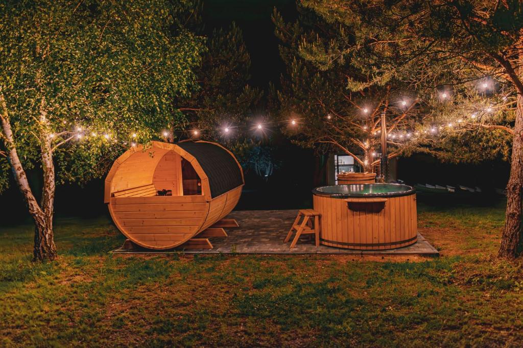 Zahrada ubytování Ossona Rest