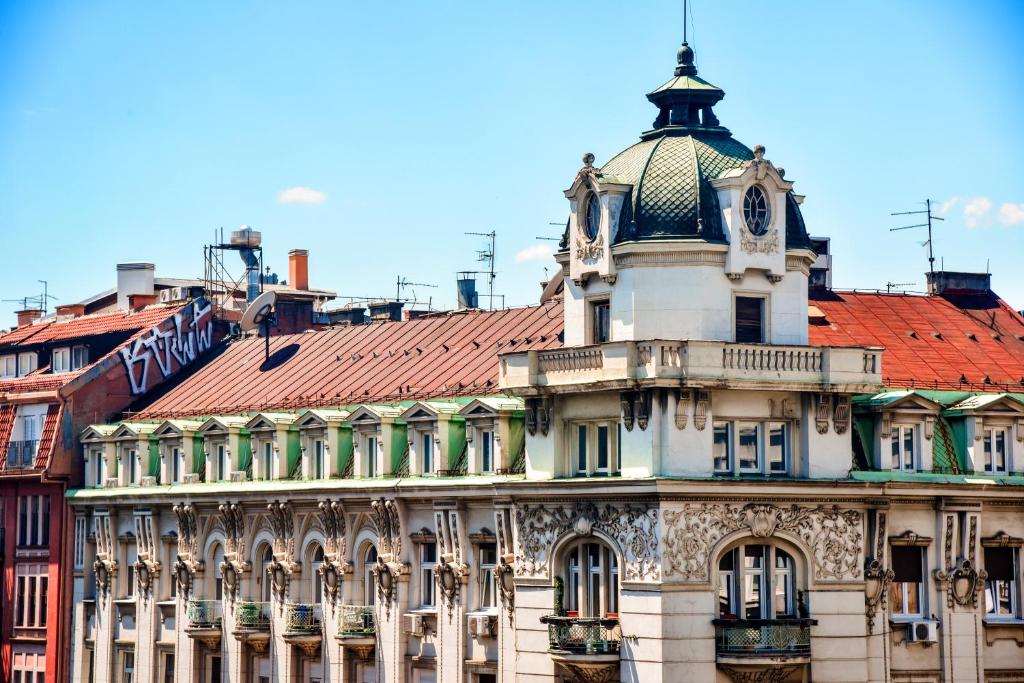 Budova, kde se hotel nachází