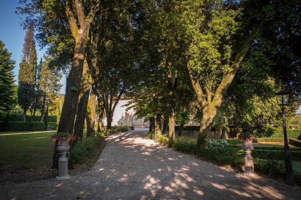 Zahrada ubytování Villa Gerini