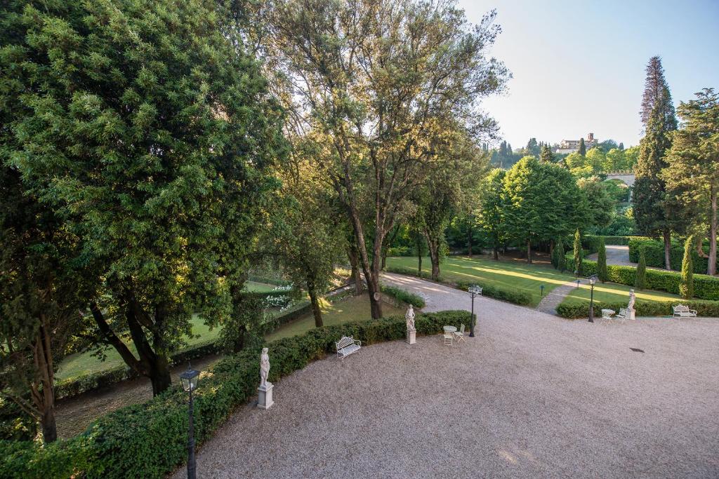 Zahrada ubytování Villa Gerini