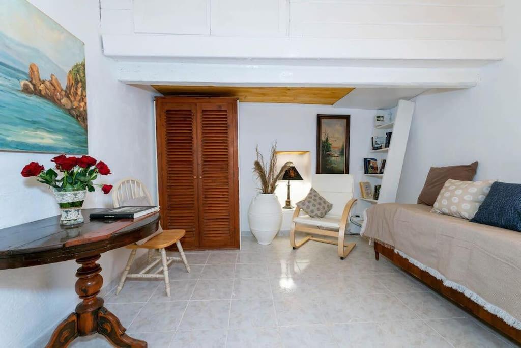 Posezení v ubytování Chrysa s house