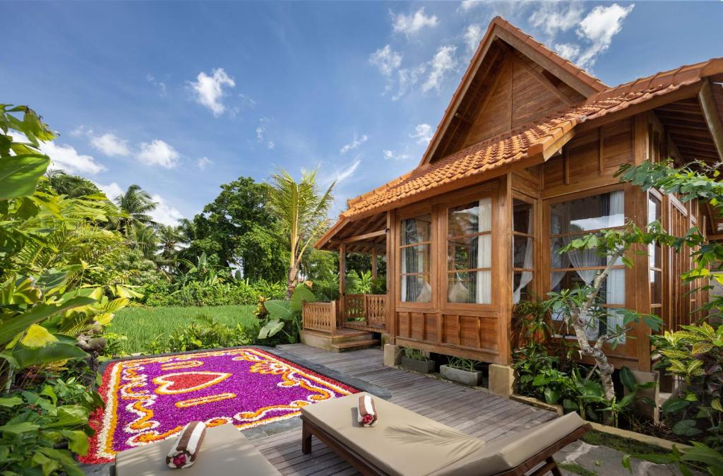 Zahrada ubytování The Kalyana Ubud Resort