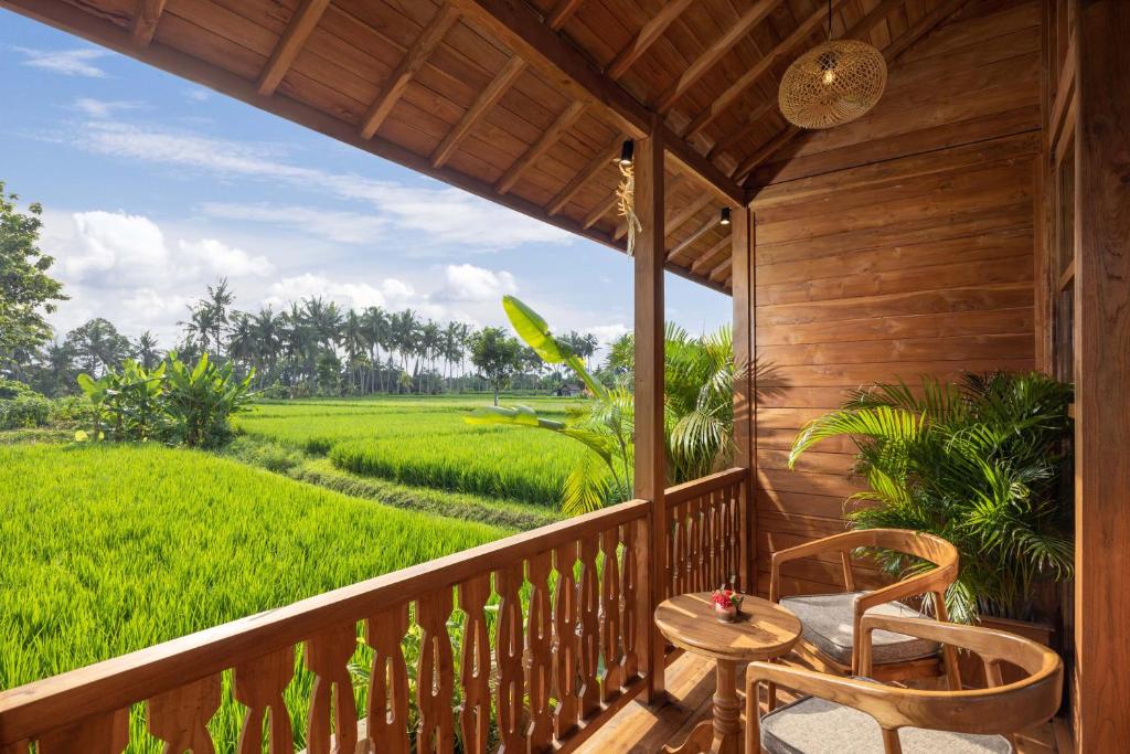 Zahrada ubytování The Kalyana Ubud Resort