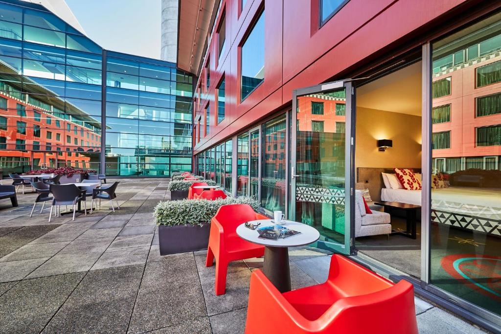 Istumisnurk majutusasutuses SkyCity Hotel Auckland