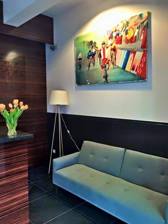 Posezení v ubytování Hotel Klondaik Corner
