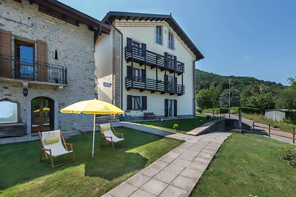 Budova, kde se bed and breakfast nachází