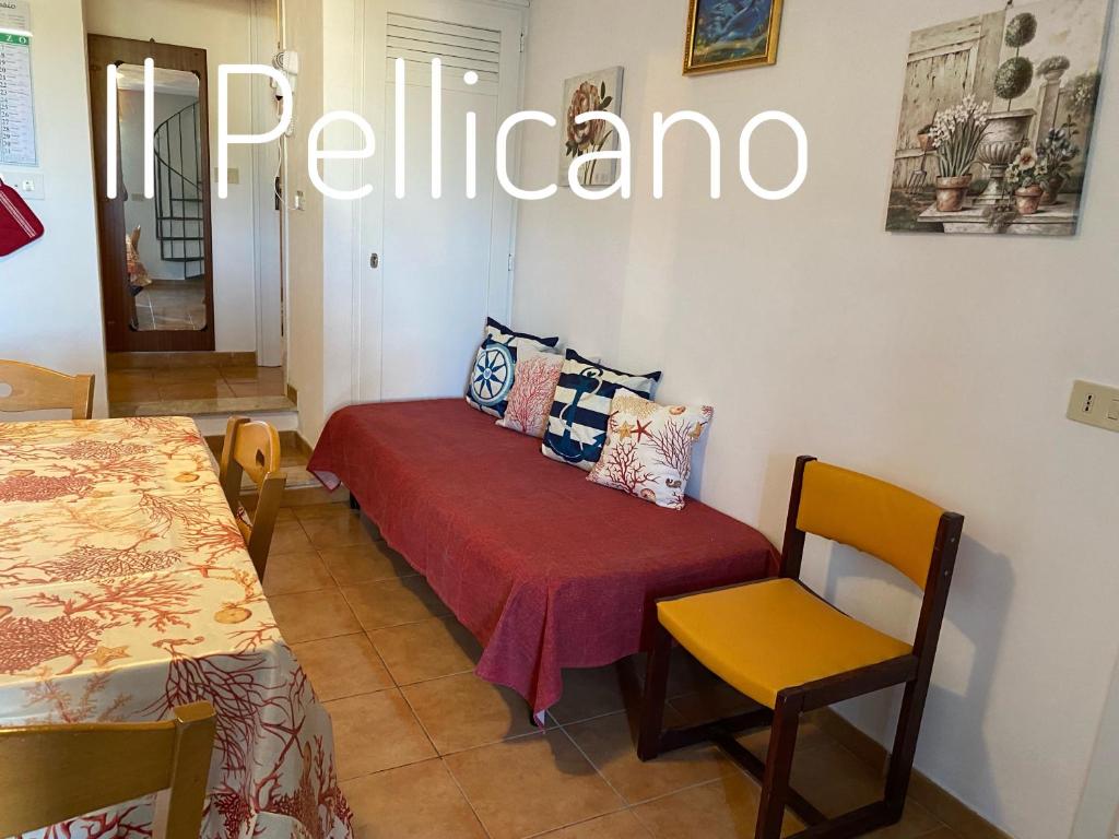 Posezení v ubytování Ponzamania La terrazza di Cala Feola