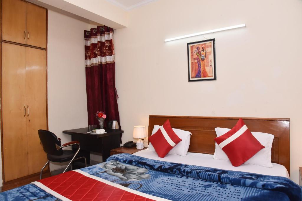 Postel nebo postele na pokoji v ubytování Hotel Sunshine