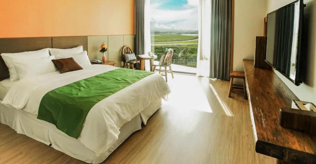 TV a/nebo společenská místnost v ubytování Login Hotel