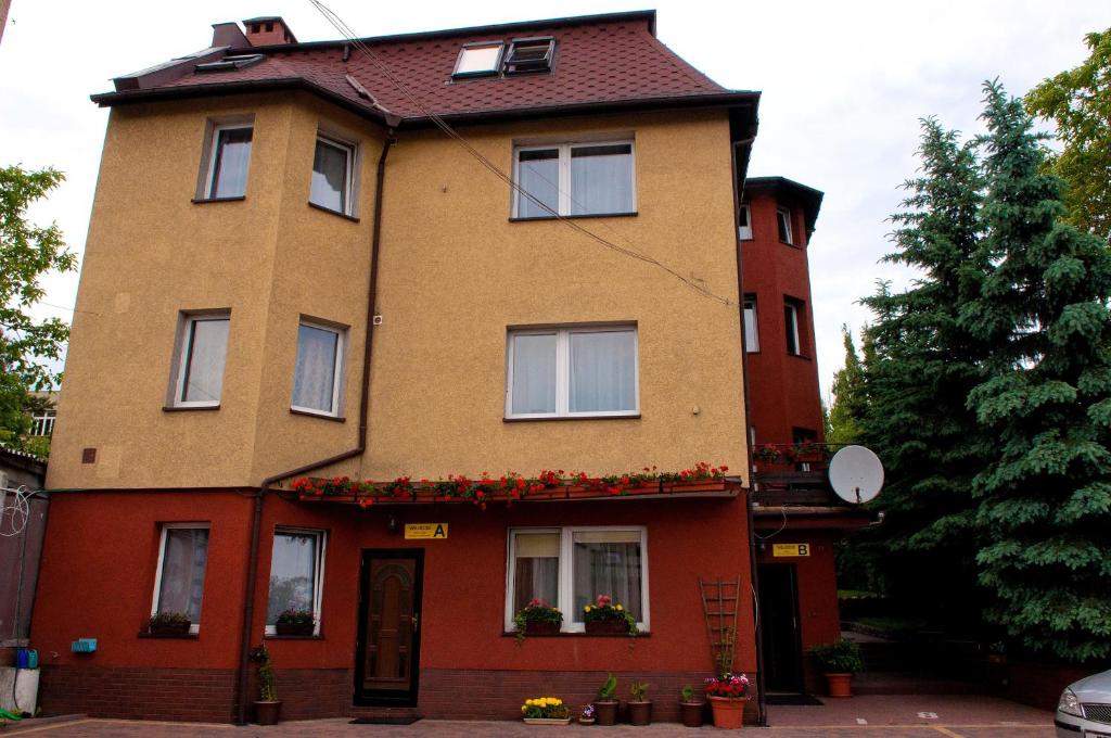 Budova, kde se bed and breakfast nachází
