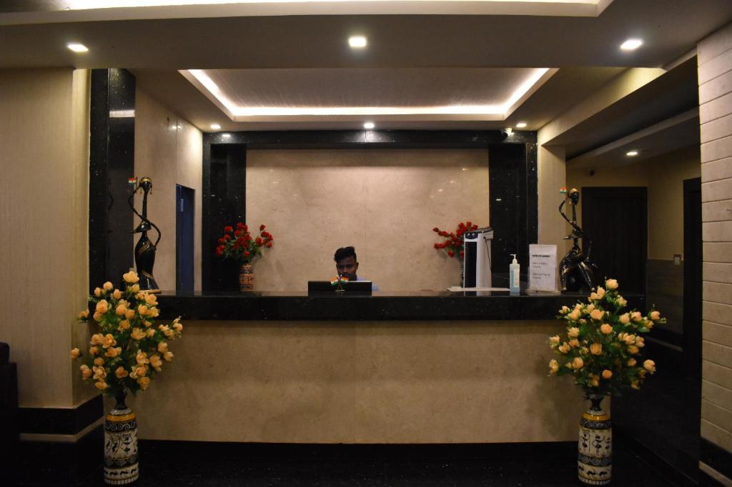 Vstupní hala nebo recepce v ubytování Hotel Vip Square