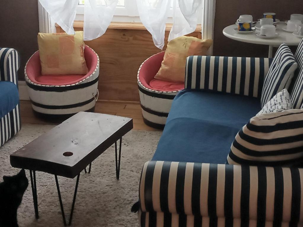 Posezení v ubytování Le Relais De Rochepaule
