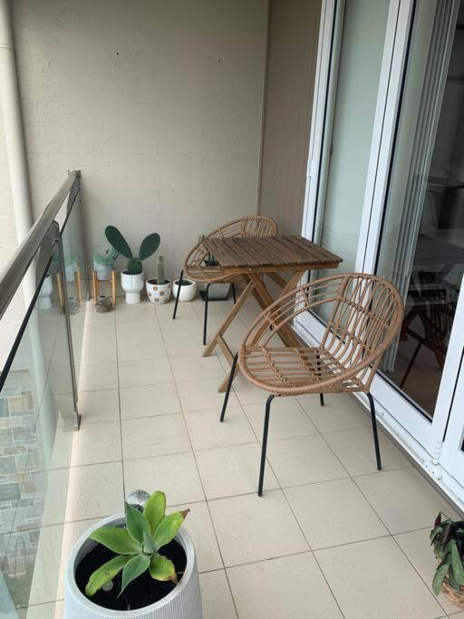 Balkón nebo terasa v ubytování Pandanus