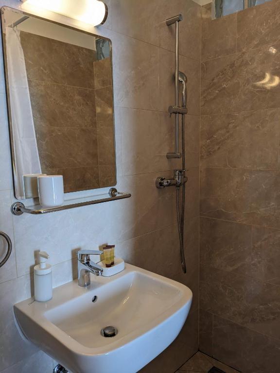 Koupelna v ubytování Appa Apartments