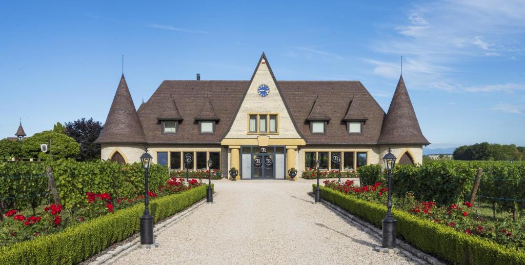 Zahrada ubytování CHATEAU R