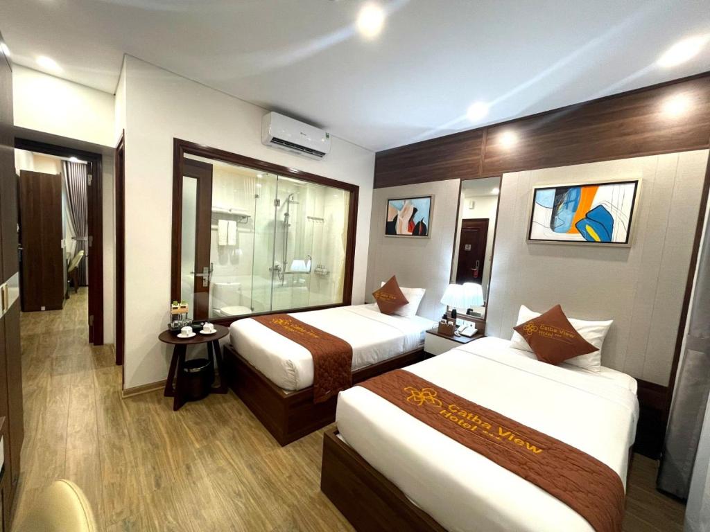 Catba View Hotel - Habitación Familiar Con Balcón