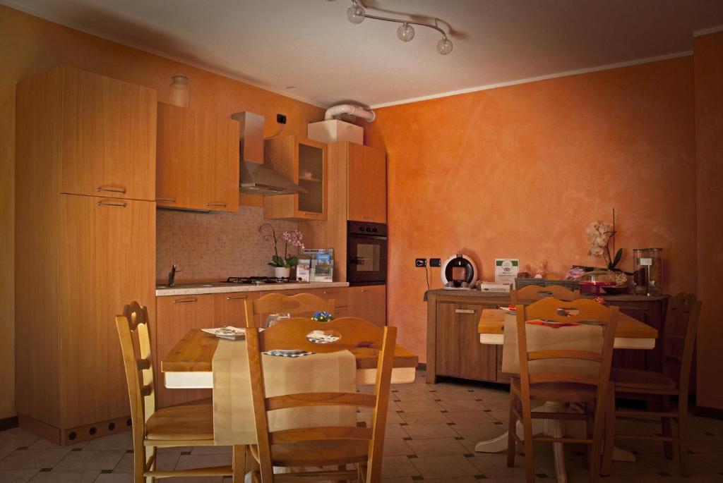 Kuchyň nebo kuchyňský kout v ubytování Portola la vecchia dimora