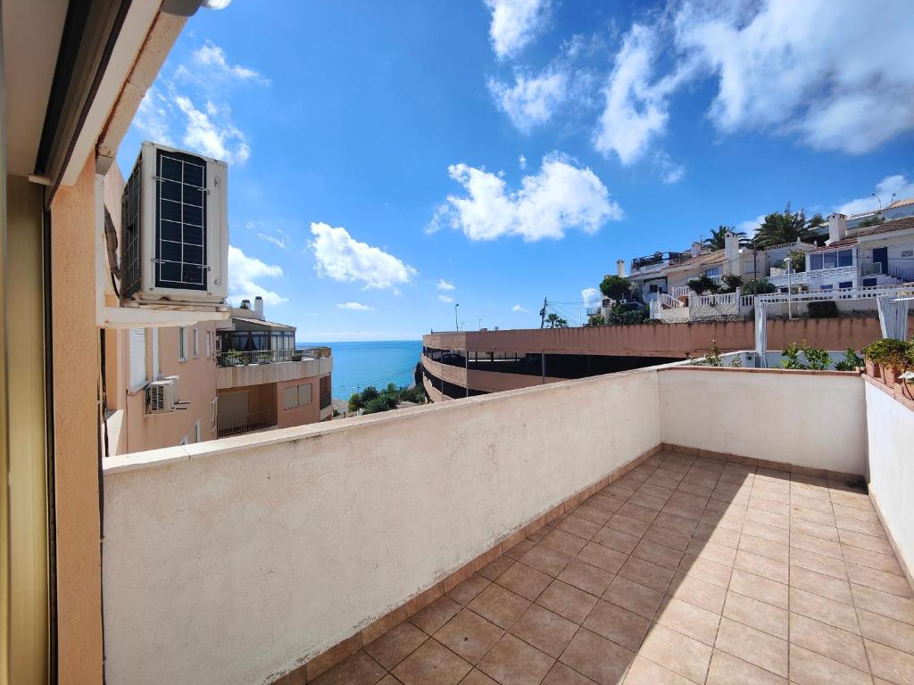 מרפסת או טרסה ב-Appartement Peniscola, 2 pièces, 4 personnes - HISP-234-141