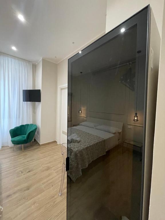 Postel nebo postele na pokoji v ubytování La Cattedrale