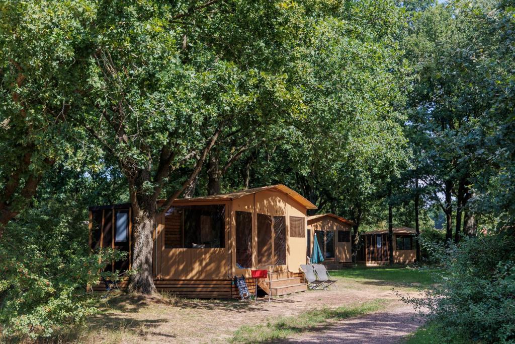 Zahrada ubytování Huttopia de Roos