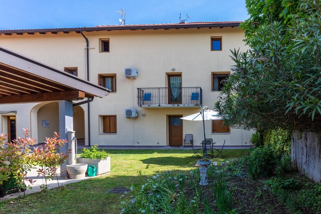 Zahrada ubytování Albergo Diffuso Magredi