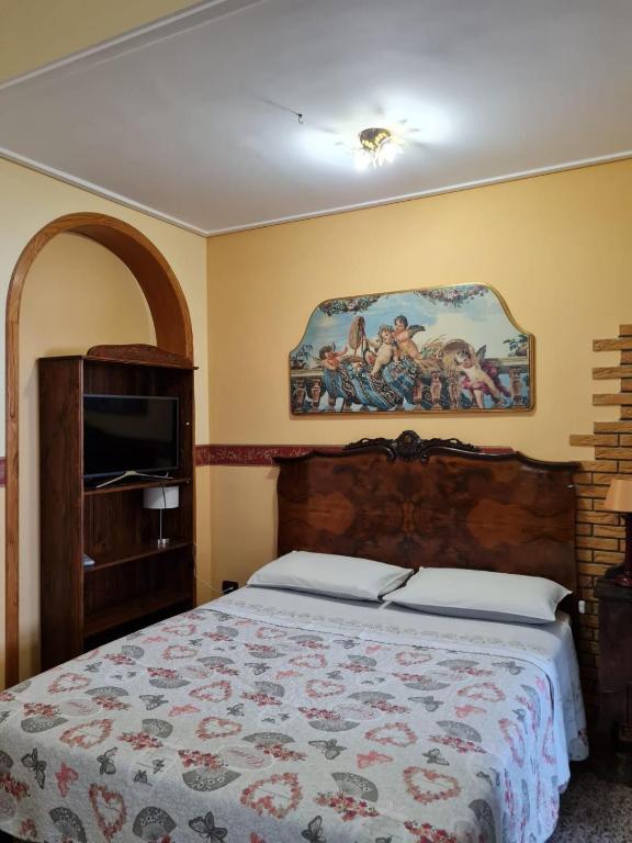 Posteľ alebo postele v izbe v ubytovaní Casa Sanfaso'