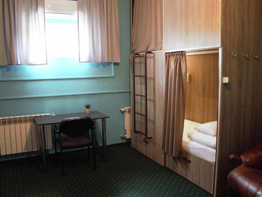 Area soggiorno di All Eyes Hostel