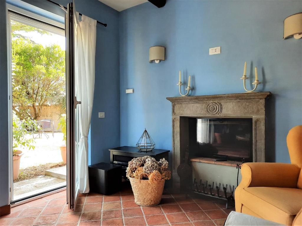 Posedenie v ubytovaní B&B Tenuta Montegrande
