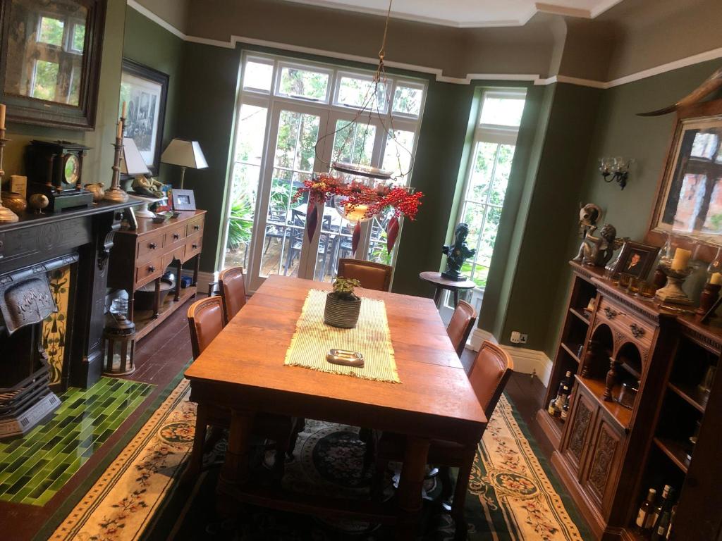 Istumisnurk majutusasutuses Victorian Guest House 200m from the Seafront