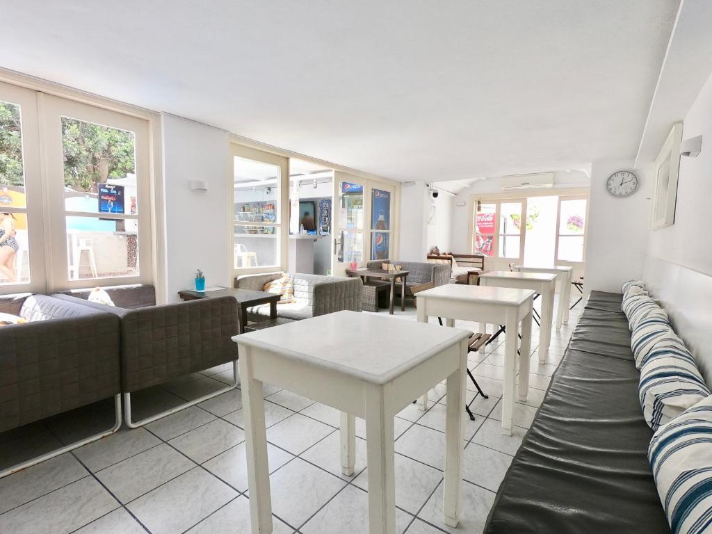 Χώρος καθιστικού στο Anny Studios & Rooms Perissa Beach