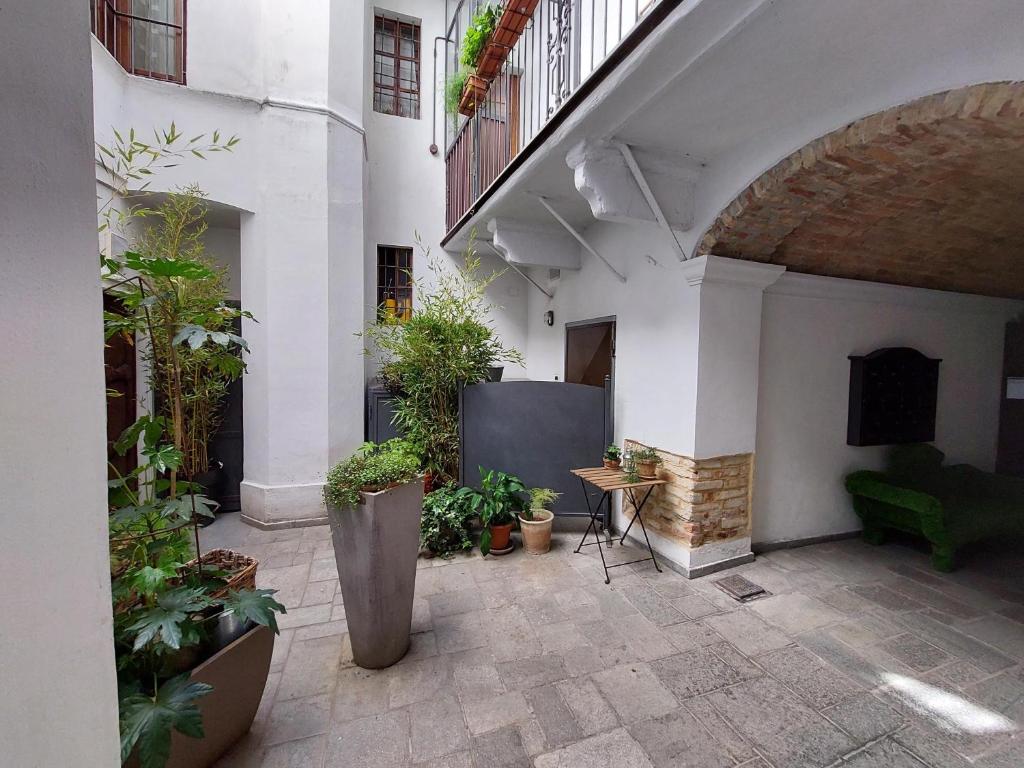 Budova, kde se apartmán nachází
