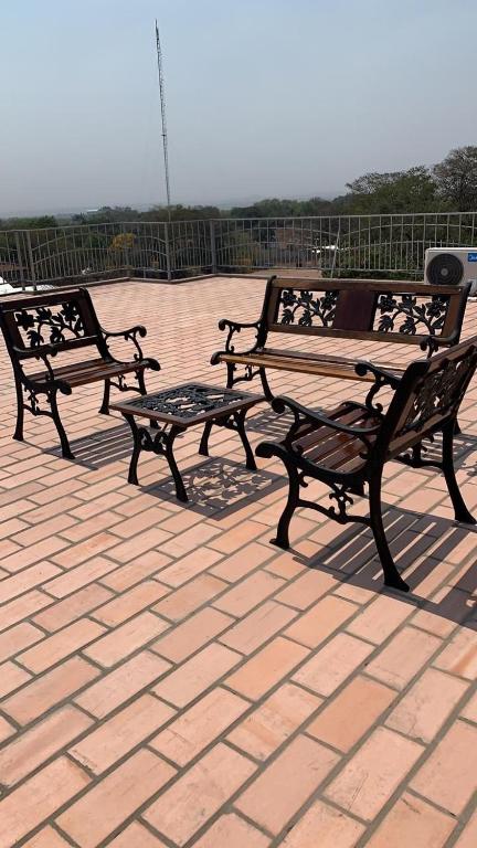 Balkon lub taras w obiekcie Lujoso ,cómodo MONOAMBIENTE