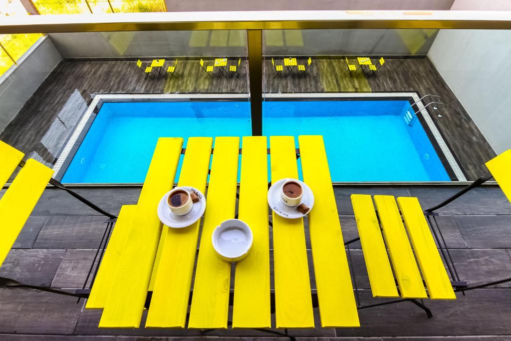 The swimming pool at or close to Ataşehir The Place Suites