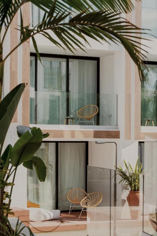 Balkón nebo terasa v ubytování Nativo Hotel Ibiza